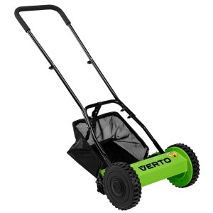 Kosiarka ręczna lekka pojemna 16L regulacja wysokości 12-45mm Verto