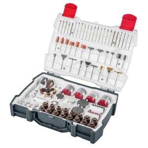 Akcesoria do miniszlifierki zestaw w walizce 286 szt. Graphite