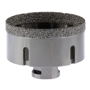 Otwornica diamentowa do płytek gresu kamienia 83 mm x M14 Graphite