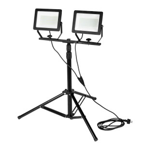 Reflektor podwójny 2x100W SMD LED 2x8500 lm na statywie 1.8m Neo Tools