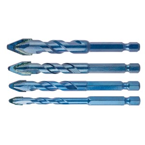 Zestaw wierteł uniwersalnych HEX ze STALI węglowej 6,8,10,12 mm Neo Tools