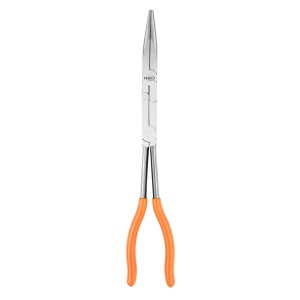 Szczypce KOMBINERKI wygięte DŁUGIE z podwójnym przegubem stalowe CRV