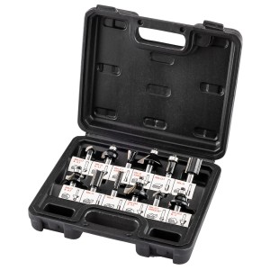 Frezy do drewna WIDIOWE modelowanie OBRÓBKA drewna 8mm zestaw 12 szt.