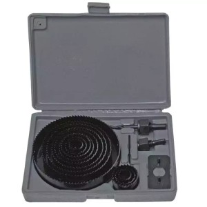 Otwornice puszkowe do drewna DEDRA 0793 12 szt