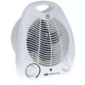 Termowentylator 1000/2000W sieciowy 3 tryby nawiewu powietrza Dedra