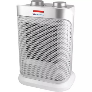Termowentylator ceramiczny z oscylacją 1500W sieciowy 3 tryby nawiewu powietrza Dedra