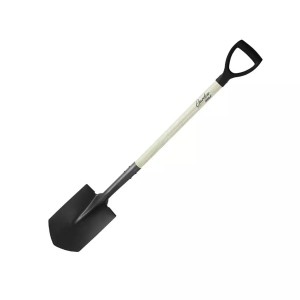 Szpadel ostry trzonek drewniany, uchwyt D tworzywo 120cm Dedra