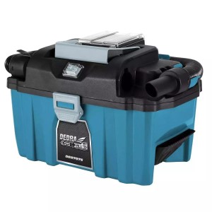 Odkurzacz walizkowy aku 18V, 10l, 9kPa Dedra
