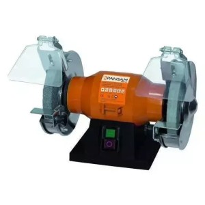 Szlifierka stołowa 150W dwutarczowa 150x16mm do pracy na sucho Dedra