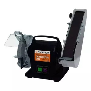 Szlifierka stołowa z taśmą 200W 150x20mm do pracy na sucho Dedra