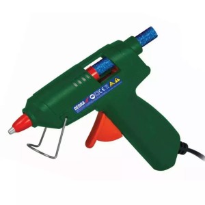 Pistolet do kleju na gorąco sieciowy 15W + 4 wkładt kleju Dedra