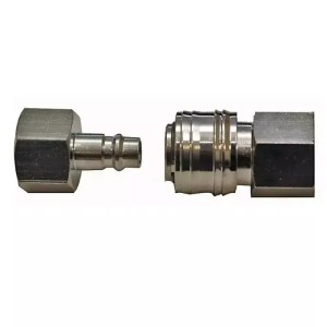 Komplet szybkozłączek gwint wewnętrzny 1/4" Dedra