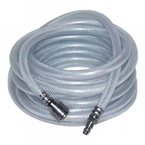 Wąż 15m powietrza zbrojony PVC 9,5x15mm szybkozłączki Dedra