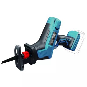 Piła szablasta mini aku 18V drewno 80mm, metal 6mm Dedra