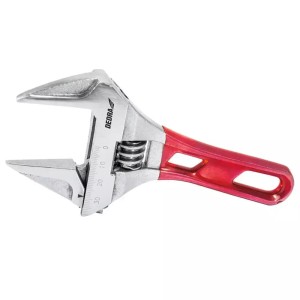 Klucz nastawny krótki 140mm, zakres szczęk 0-34mm, CRV Dedra
