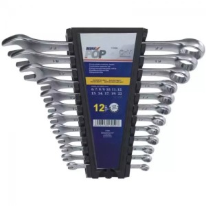 12 szt.CrV POP płas-oczk.6-14,17,19,22mm Dedra
