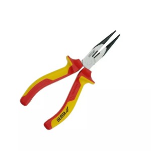Szczypce wydłużone proste 160mm VDE Dedra