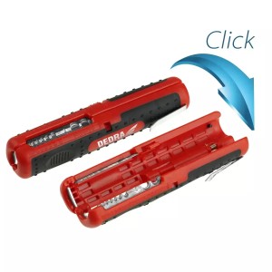 Ściągacz izolacji 0.5-6.0 mm2, RG59/RG6 Dedra