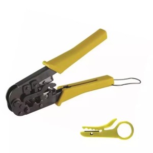 Szczypce zaciskarka RJ45,RJ12,RJ11,4P4C Dedra