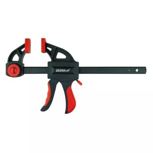 Ścisk stolarski 155x72mm,nylon,pistolet. Dedra