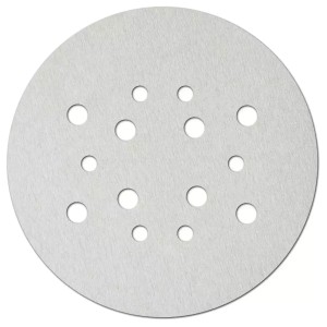 Tarczki ścierne białe uniwersalne 225mm grad 150 rzep  kpl 5szt Dedra