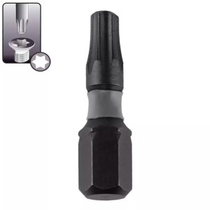 Końcówki wkrętakowe udarowe Torx T20x25mm, 10szt box Dedra