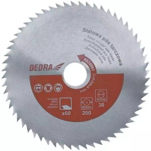 Stalowa piła tarczowa 500x60x30 Dedra