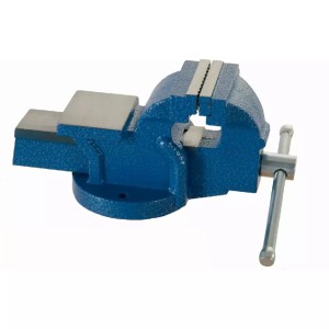 Imadło ślusarskie ŻELIWNE stalowe szczęki 125mm 9.5kg Dedra