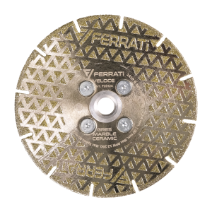 Tarcza tnąca i szlifująca z nasypem diamentowym 125mm VELOCE na sucho Ferrati