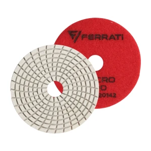 Pad polerski 100mm №100 VELCRO na mokro sucho Ferrati
