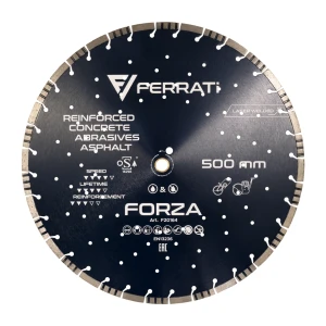 Tarcza diamentowa tnąca 500mm FORZA na mokro sucho Ferrati