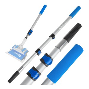 Kij aluminiowy teleskopowy regulowany 0,6-1 lekki ergonomiczny Geko