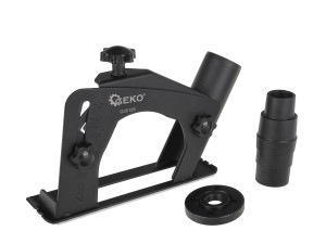 Osłona przeciwpyłowa odsysająca do szlifierki kątowej 115-125mm stalowa stabilna Geko