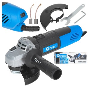 Szlifierka kątowa 125mm 900W regulacja obrotów 230V miedziane uzwojenie Geko