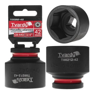 Nasadka udarowa stalowa CR-MO 3/4" 6-kąt 42mm  Tvardy