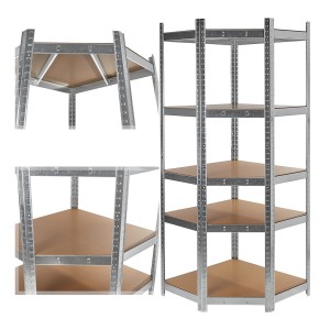 Regał magazynowy narożny 180x40x70cm 175kg Geko