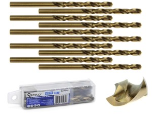 Wiertło kobaltowe ze stali szybkotnącej HSS do metalu 5,5 mm, Geko