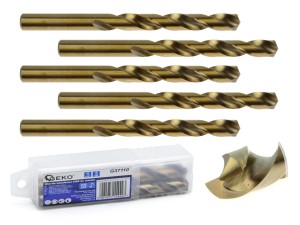 Wiertło kobaltowe ze stali szybkotnącej HSS do metalu 11mm Geko