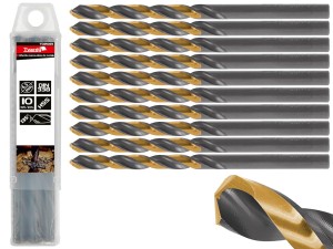 Wiertło czarno-złote do metalu ze stali szybkotnącej HSS 6.50mm Tvardy