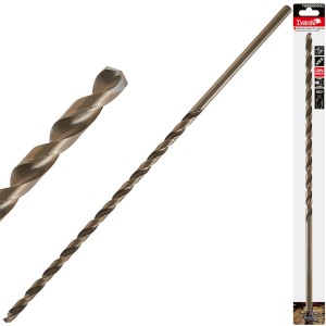 Wiertło złote do metalu długie 10.0 x 430mm ze stali szybkotnącej HSS DIN Tvardy