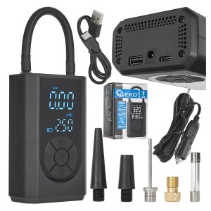 Kompresor AKUMULATOROWY 3w1 rowerowy samochodowy 4000mAh poręczny 84W Geko