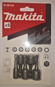 Zestaw nasadek magnetycznych 5szt. 6 - 13mm MAKITA