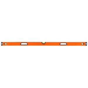 Poziomnica aluminiowa z uchwytem, 3 libelle, magnes, frezowana dolna powierzchnia, 150 cm