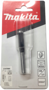 Frez do drewna prosty z łożyskiem 9,5 x 26 x 6 mm HM/CT Makita