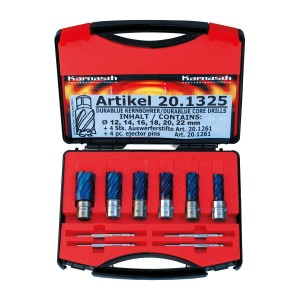 Zestaw do wiercenia rdzeniowego Metallkraft  ZESTAW BLUE-LINE 30