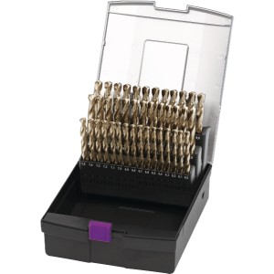 Zestaw wierteł kręconych Optimum  41 części, 6 - 10 mm (wzrastające o 0,1 mm)